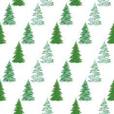 Seamless background Christmas trees N2