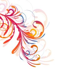Vector floral design N22