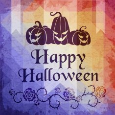 Halloween Holiday greeting card N3