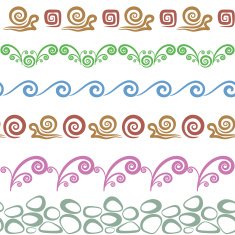 Abstract seamless pattern N1349