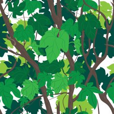 wild grapes seamless