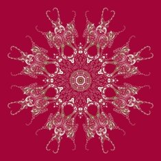 Ornate vector dragon patterns N8