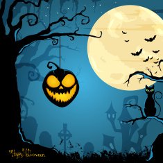 Vector Halloween Background N63