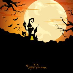 Vector Halloween Background N67