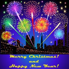 festive fireworks