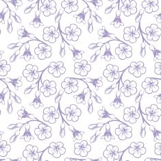 Seamless pattern with flowers Vector illustration N11