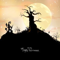 Vector Halloween Background N68