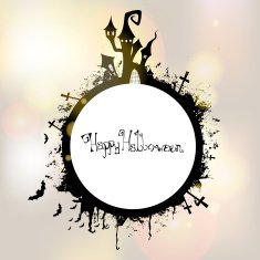 Vector Halloween Frame