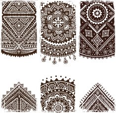 Beautiful Indian ornament N3