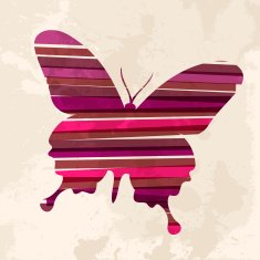 Diversity transparent butterfly