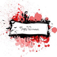 Vector Halloween Frame N2