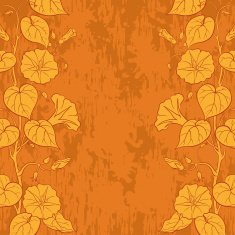 Background with flowers Ipomoea N3
