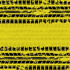 Yellow tire track background N6