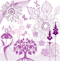 Decorative plant's set