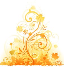 Grunge floral background N30