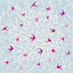 Abstract seamless pattern N1350