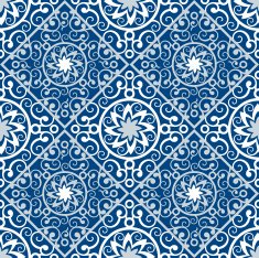 Filigree seamless pattern