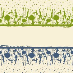 Meadow herbs frame