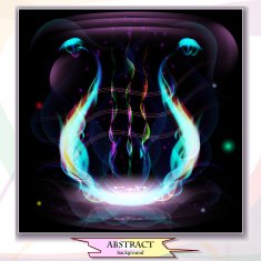 abstract background musical instruments