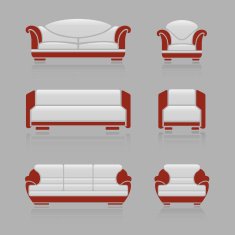 Set of sofas and armchairs N3