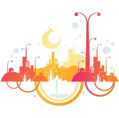 Happy crazy city