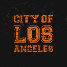 City of Los Angeles - Artwork for wear N2