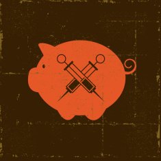 Swine Flu - H1N1 Grunge