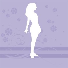 Girl Silhouette N44
