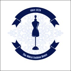 Fashion House logo design template N2