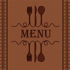 Sample menu for the restaurant