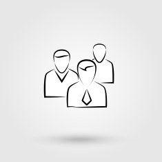 Group of people sign icon N2