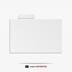 Abstract folder web icon