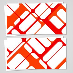 Vector business-card set for your design N120