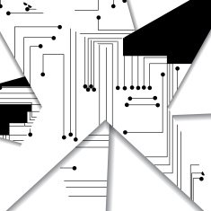 Circuit board illustration N9
