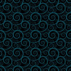 Abstract dark seamless pattern with waves