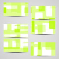 Vector business-card set for your design N128