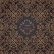 Vector seamless pattern in Eastern style N26