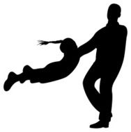 father rotate daughter N2