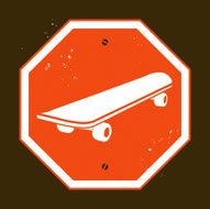 no skateboarding