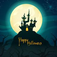 Vector Scary Halloween Design N18