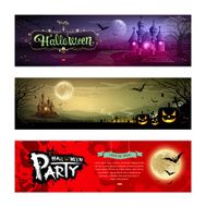 Happy Halloween collections banner design