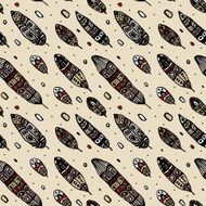 Vintage Feathers Seamless background N6