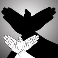 Shadow Puppet Bird