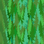fir forest pattern