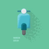 Scooter Transport Icon