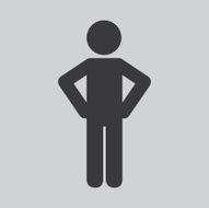 Human silhouette design N28