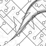 Circuit board illustration N13