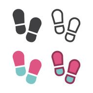 Shoe Print Icon