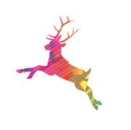 Patterned Reindeer