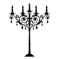 Vector candlestick